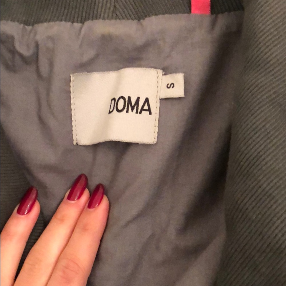 Gray Authentic Leather Jacket - image 5